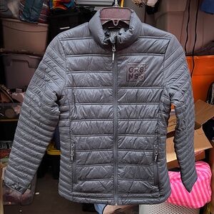 GR8NS Men's  Puffer Jacket black color